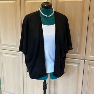 CHICOS DRAPED CARDIGAN